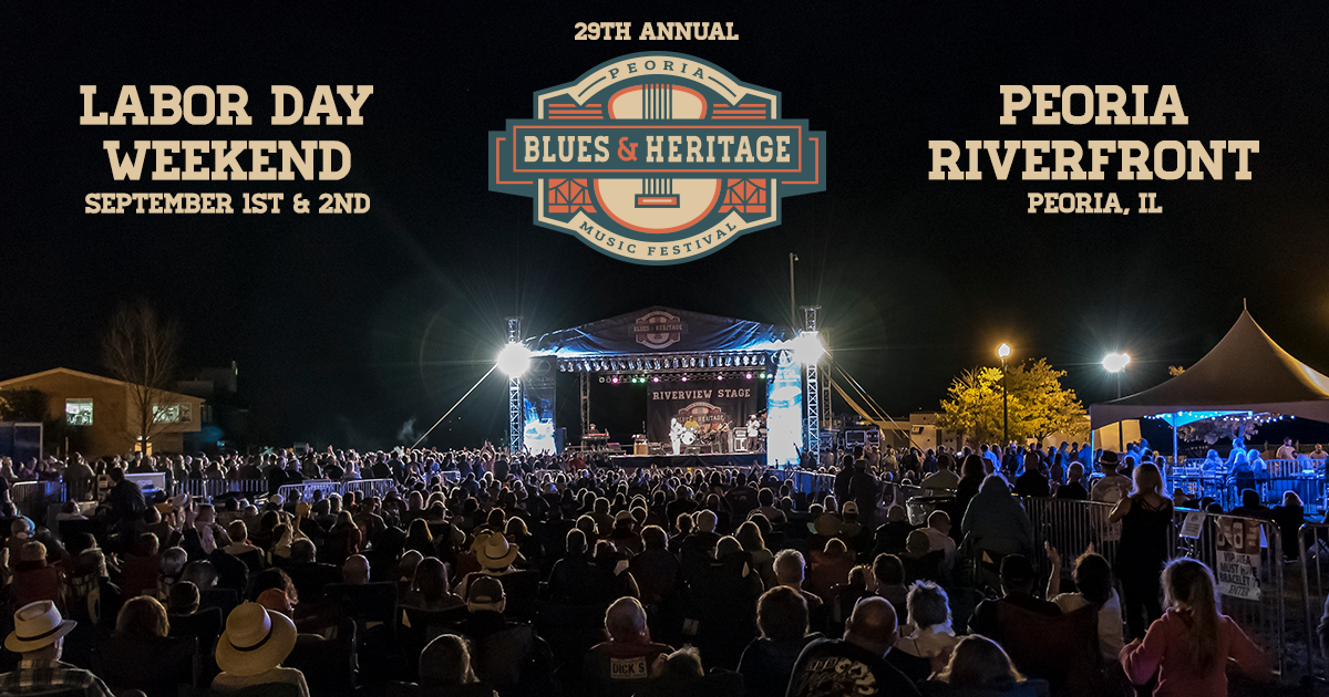 Line Up Peoria Blues and Heritage Music Festival